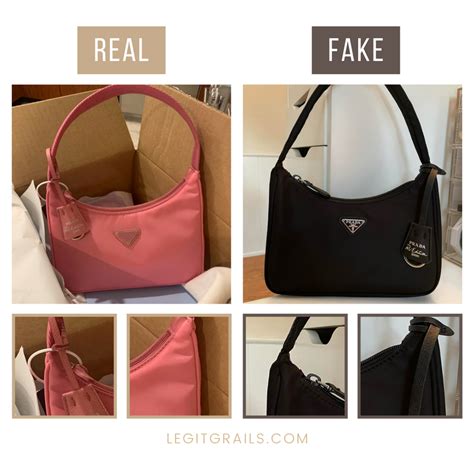 prada candy fake vs real|genuine prada bag.